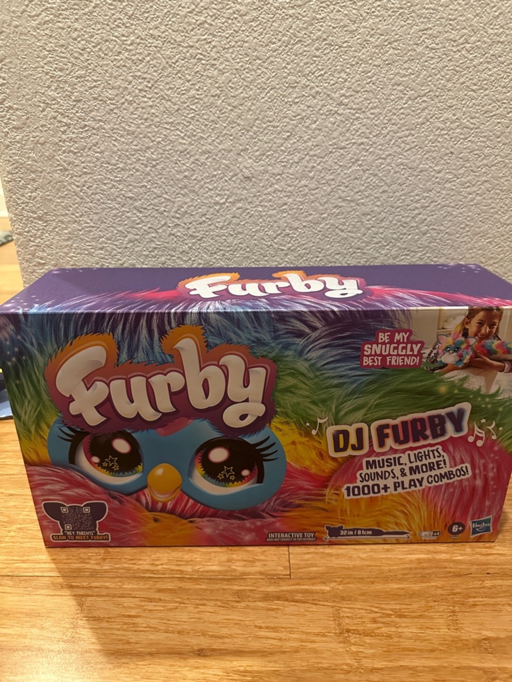 Furby DJ Furby Plush - Colorful Rainbow